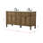 Rivers 60'' Double Bathroom Vanity with Marble Top-339834309