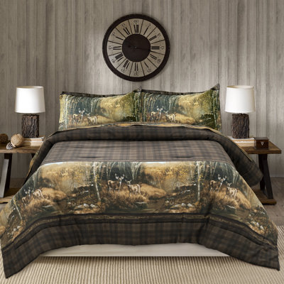 Ensemble d'édredon 100% coton Whitetail Birch