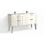 Avila 60" W Freestanding Double Bathroom Vanity with Dawson Leg-66413747-66413757-66413754