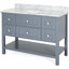 Meuble-lavabo 49 po avec lavabo en céramique