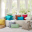 Coussins décoratifs décoratifs 24 x 24, ensemble de 2, housses de coussin en peluche moelleuse, vert-103284628