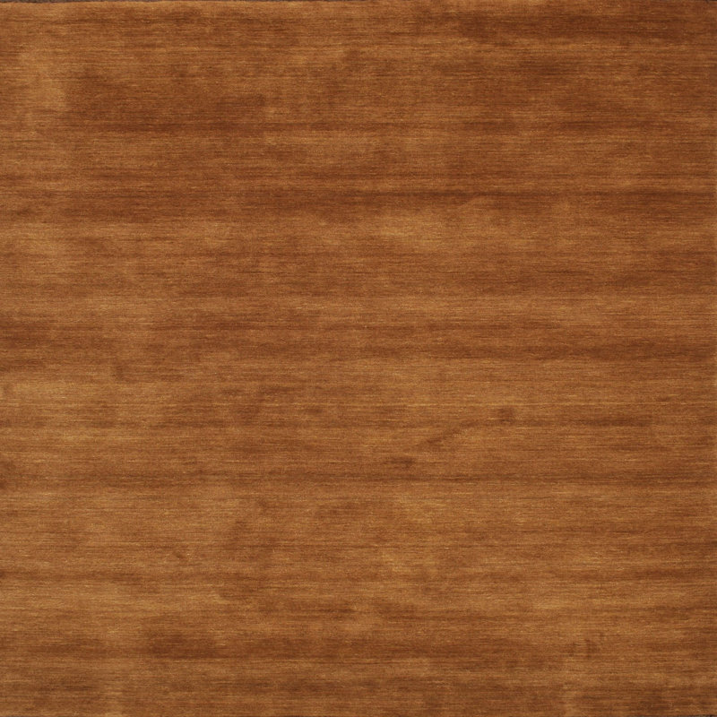 Tapis brun contemporain, Carré 6 pi