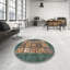 Tapis décoratif multicolore à motif abstrait-1231461030