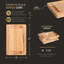 John Boos Maple Wood Chop N Slice Reversible Cutting Board-96325518