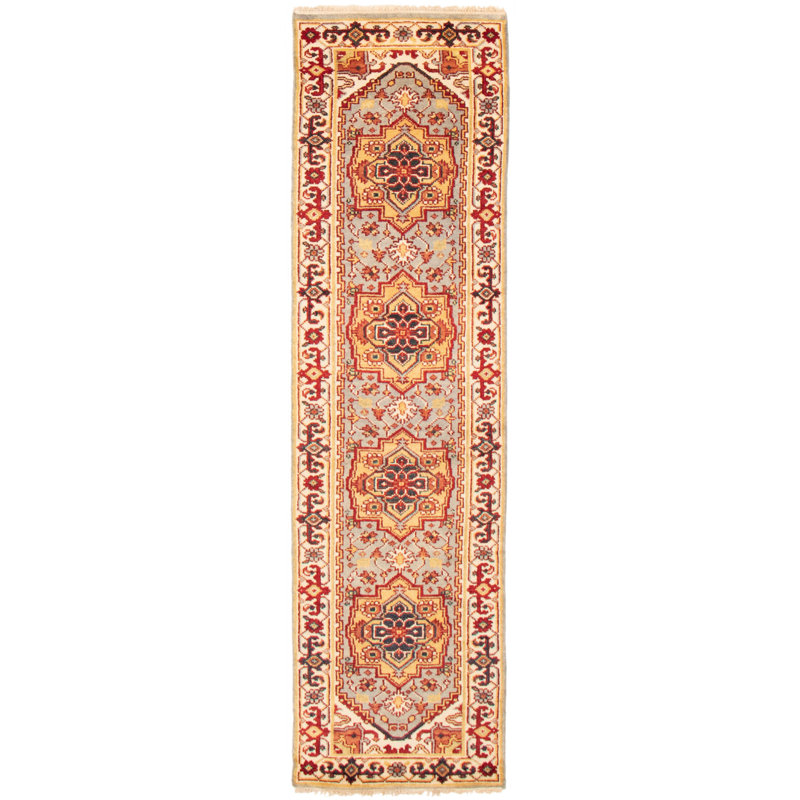 Tapis bleu clair Ksawery Heritage 2 pi 8 po x 10 pi 1 po