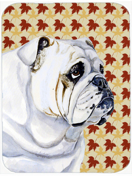 Planche à découper en verre bouledogue east urban home english