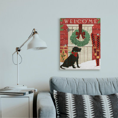" Charming Country Holiday Welcome " by Andrea Tachiera