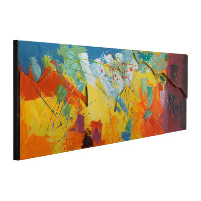Handmade Modern Abstract Wall Decor on Metal