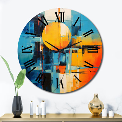 Horloge murale Mid-Century