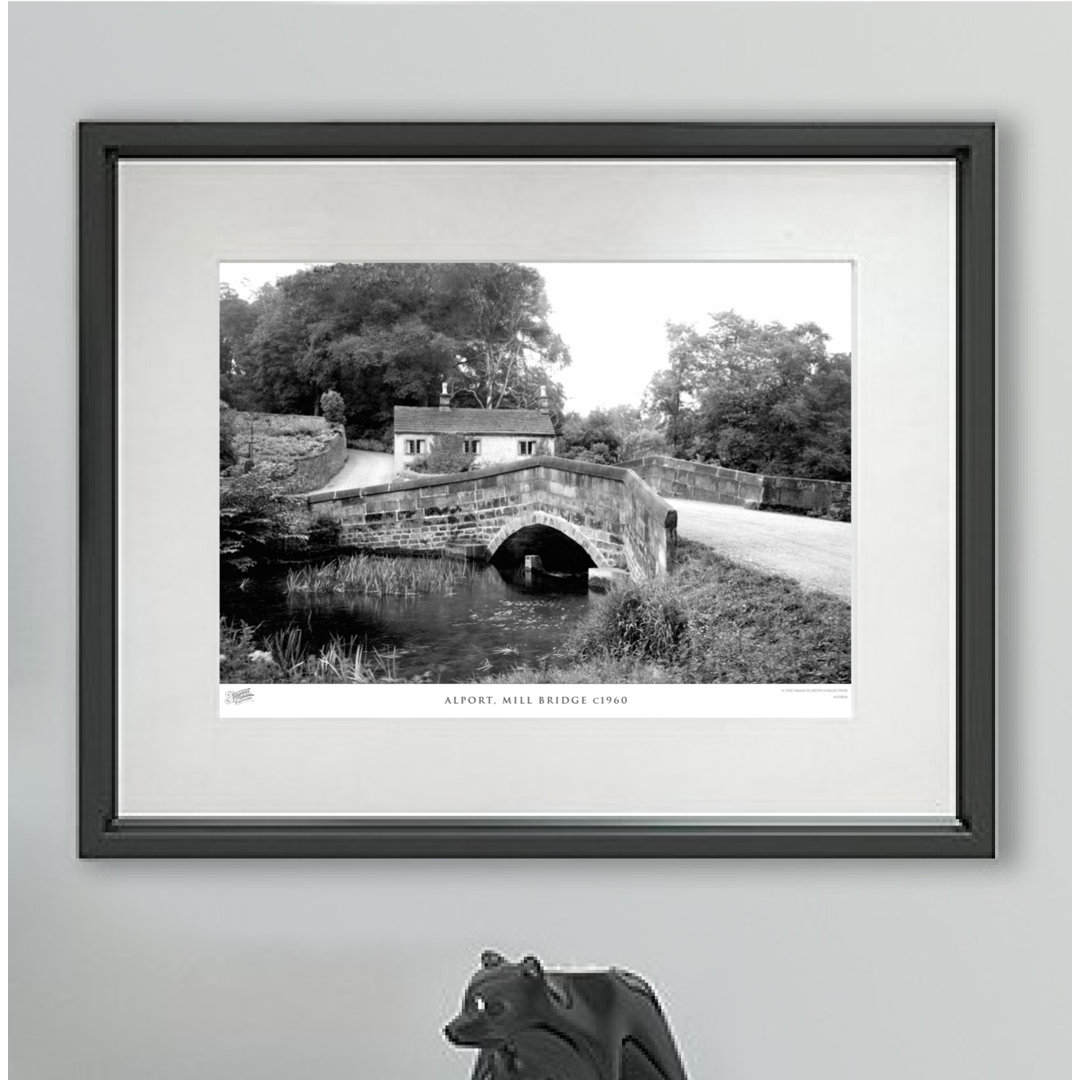 Alport, Mill Bridge C1960' - Picture Frame Photograph Print on Paper