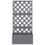 Danijel Wood Planter Box with Trellis