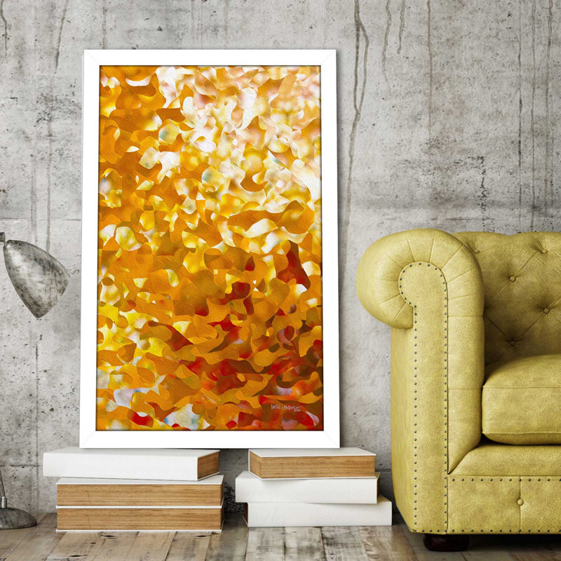 Psaume 51:10 «Transform Me» par Mark Lawrence - reproduction, H 25,5 po x l 19,5 po x P 1 po, Cadre blanc