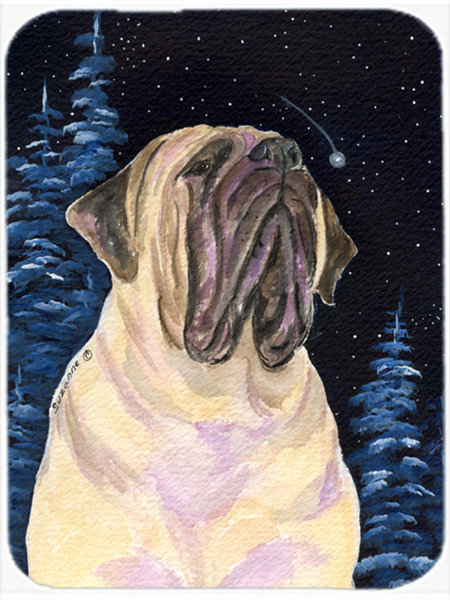 Planche à découper en verre Mastiff rouge®