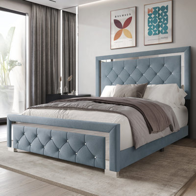 Laquanda Upholstered Panel Bed