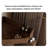 Contemporary Solid Wood Bedroom Vanity Table Durable Sintered Stone Countertop
