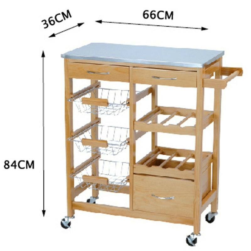 Emeryk Kitchen Cart