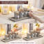 Riffle Wood Tabletop Candlestick