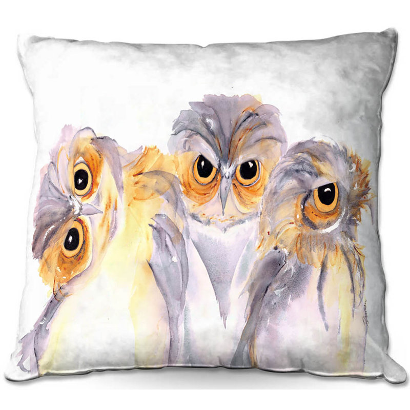 Coussin décoratif de canapé carré stickin together, 16 po x 1 po