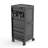 Rolling Utility Cart Storage Cart with Trays Lockable Craft Cart Salon Trolley