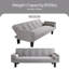 Futon avec matelas capitonné 71,6 po Ilta-729420148