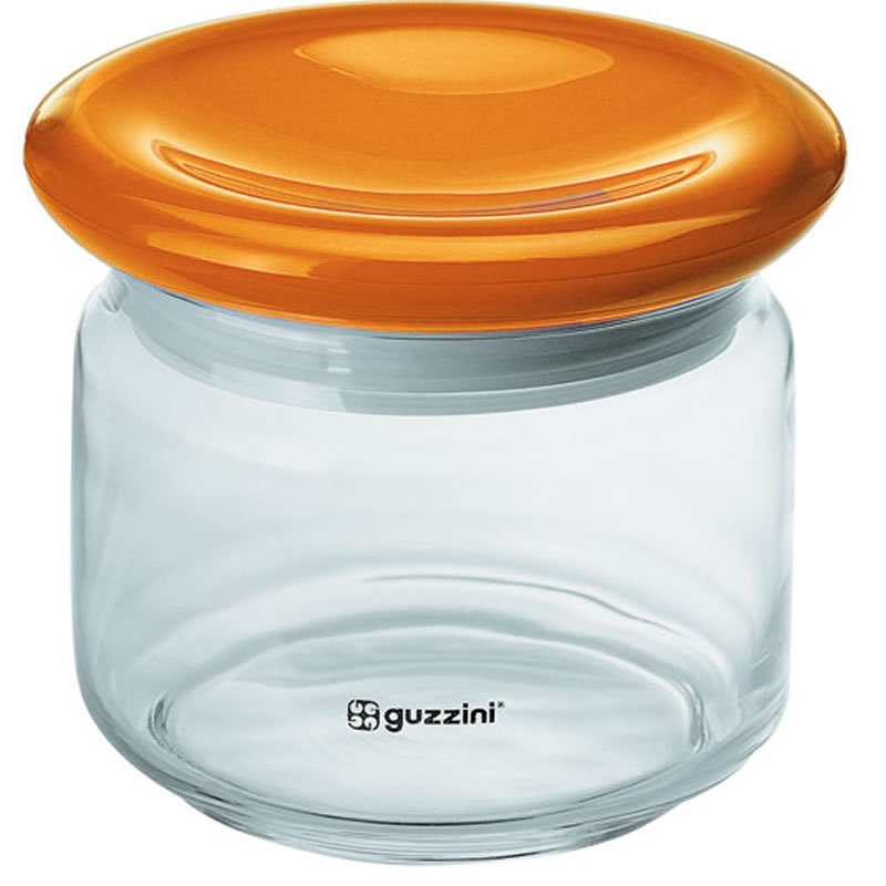 Feeling Glass Jar, Orange