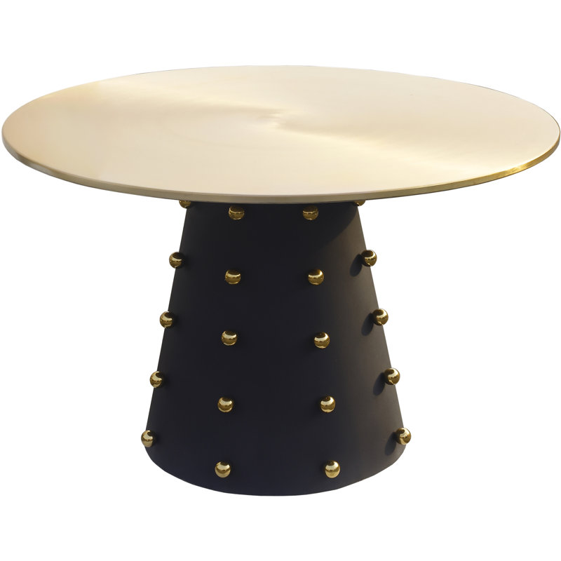 Raven Black / Gold Dining Table
