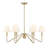 Kahraman 6 - Light Steel Dimmable Round Chandelier-43754618