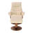 Azmeena Swivel Recliner with Ottoman - 360° Swivel, 136° Recline