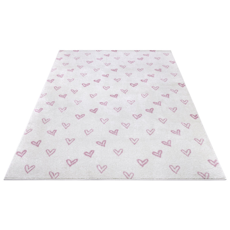 Adventures Children White Rug, Rectangular 120 x 170cm