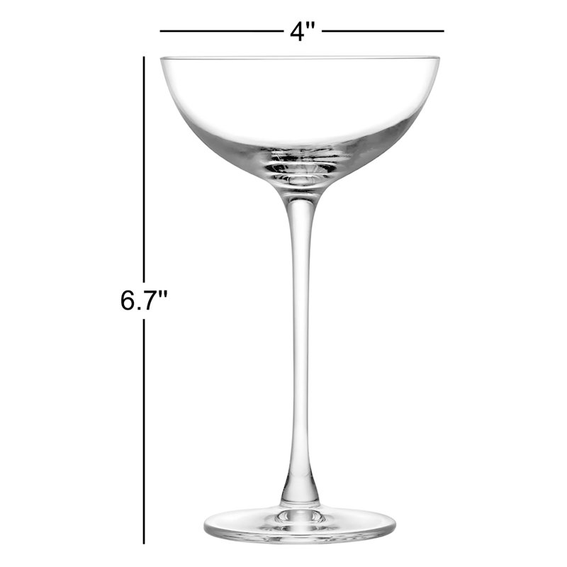 Hepburn Handmade Crystal Coupe