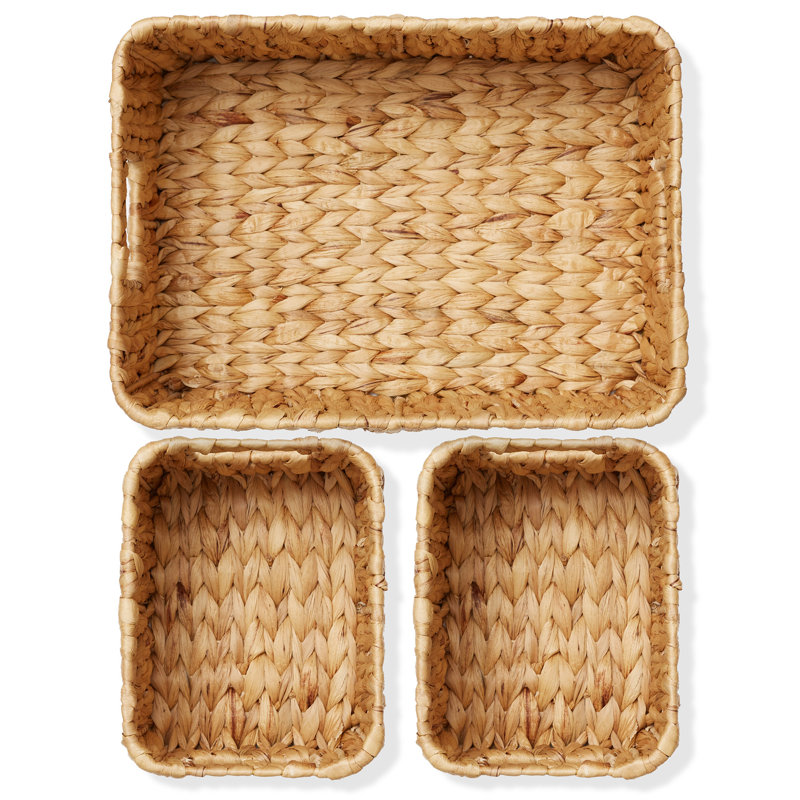 Casafield Seagrass Decorative Basket, Natural