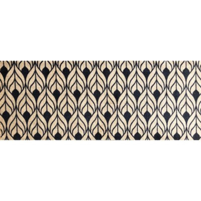 Cythnia Geometric Non-Skid Kitchen Mat