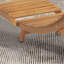 Liev Outdoor Acacia Wood Chaise Lounge-320582885