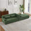 Boneless L-Shape Sectional Sofa, Mnimalist Design Couch For Living Room, Apartment-898916413-898916406