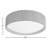 Tambo 14" Flush Mount Ceiling Light - Glass Diffuser, Weathered Brass, Dark Walnut, Dimmable