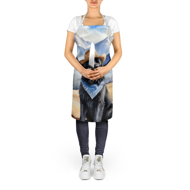 No Pattern Bib Apron