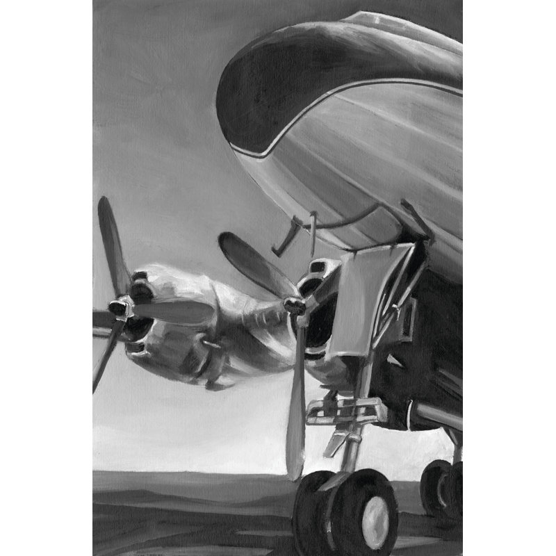 Aviation Icon II by Ethan Harper - Wrapped Canvas Print, 30cm H x 20cm W