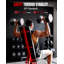 Banc de musculation Mikolo, capacité de 1 300 lb, 40 positions et rangement vertical pour le gymnase à domicile-131438809