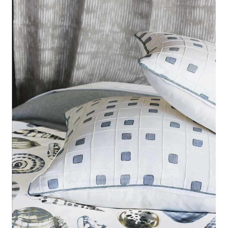 Persea Linen Square Pillow Cover & Insert