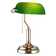 14.96" Bankers Desk Lamp with Pull Chain Switch Plug in Fixture，Vintage Desk Lamps，Library Lights