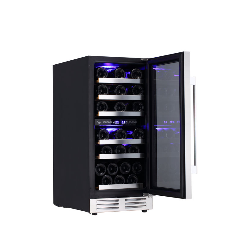 Sollevare Dual Zone 23.4'' 30 Bottle Wine Refrigerator