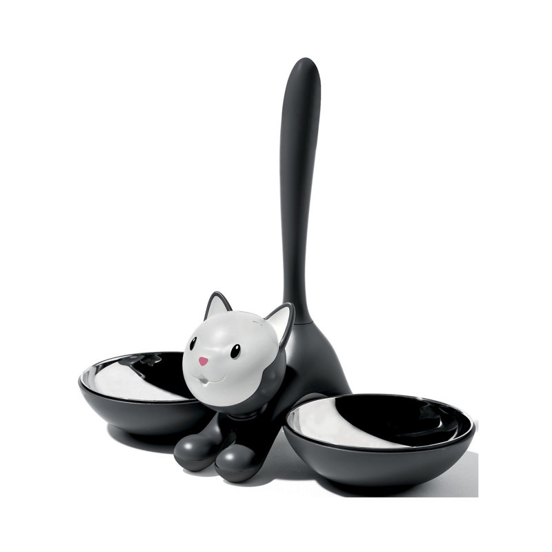 Tigrito Pet Bowl, Black