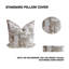 Housse de coussin en polyester 