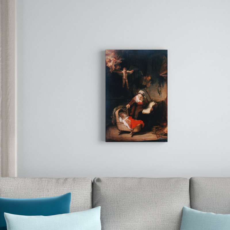 Rembrandt - Wrapped Canvas Print, 41cm H x 31cm W