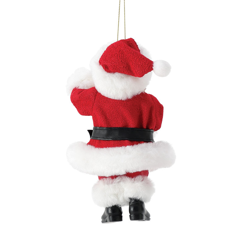 Ornement de bannière possible de père Noël tenant la meilleure maman possible 6 pouces