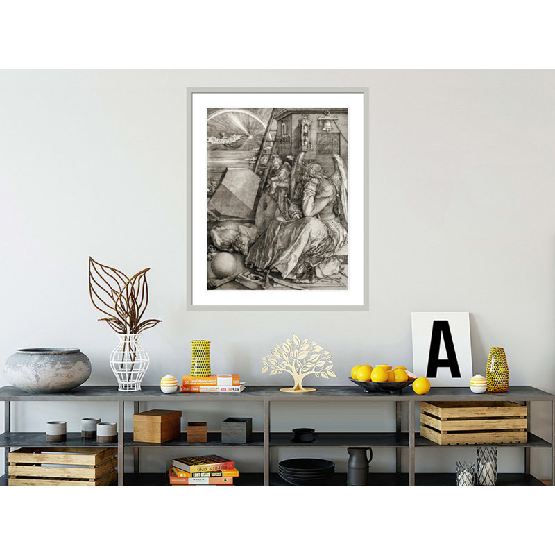 «Melancholia» par Albrecht Dürer, impression giclée sur cadre, H 41,09 po x l 33,5 po