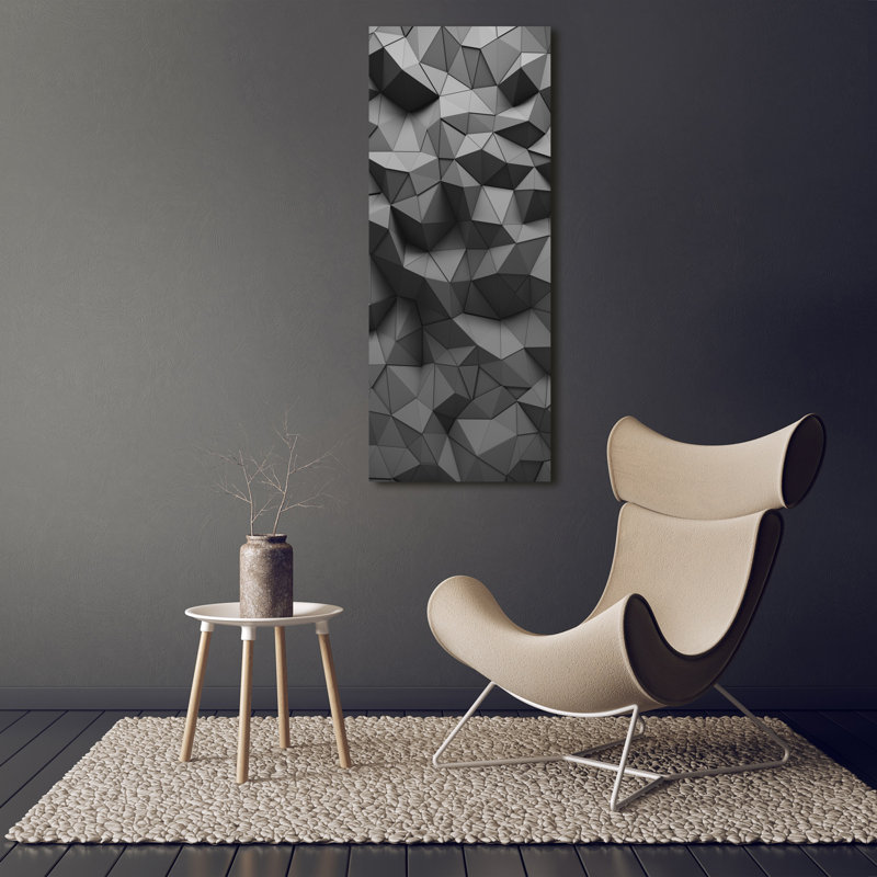 Abstract 3D Background - Wrapped Canvas Print