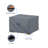 Heavy Duty Waterproof Outdoor Square Ottoman Deck Box Cover, Weather Protection Storage Bench Cover-168496835-168496836