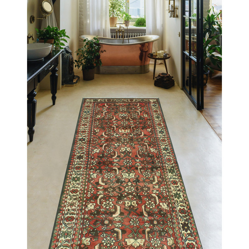 Tapis de couloir gris anthracite Khylar
