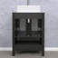  24" Single Bathroom Vanity Set with Manufactured Wood Top, Ceramic Sink, Water Saving Faucet-2082204076-2082204077